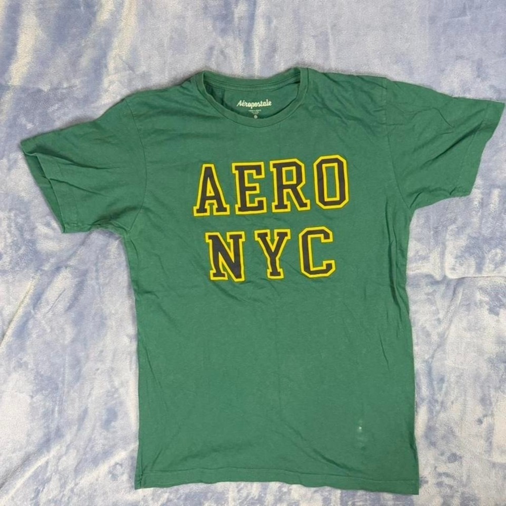 Aeropostale green NYC tee men size L